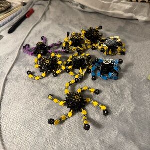 Set of Transformable Mechanical Fidget Spinners Robot Toy 3 pack - Random colors